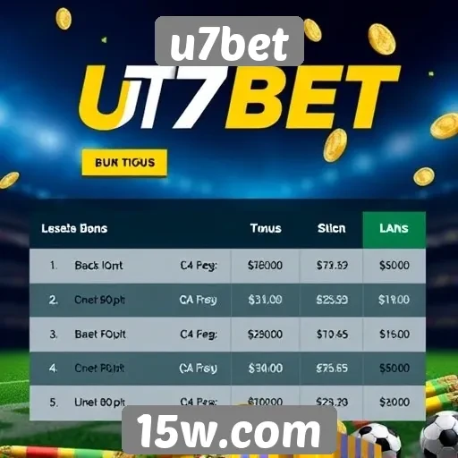 Tendências de bônus e apostas no u7bet